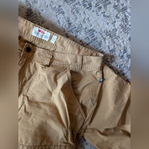 Fjallraven Women's Tan Chinos